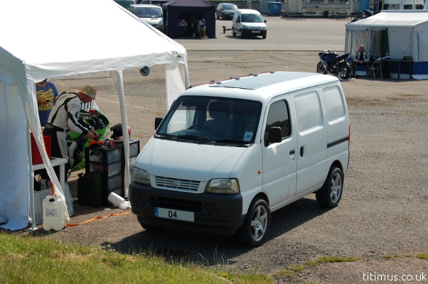 Suzuki Carry Mini Campervan Solar Panels Mallory