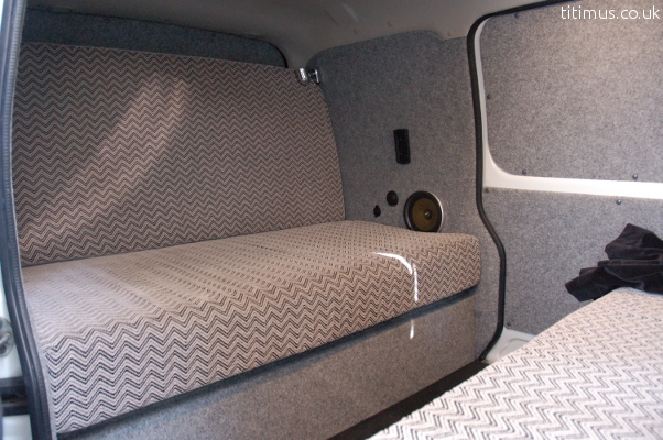 Suzuki Carry Mini Campervan Rear Seats
